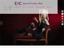 Tablet Screenshot of japan-cosplay.com